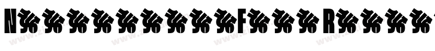 NorthyhunyFree Regul字体转换